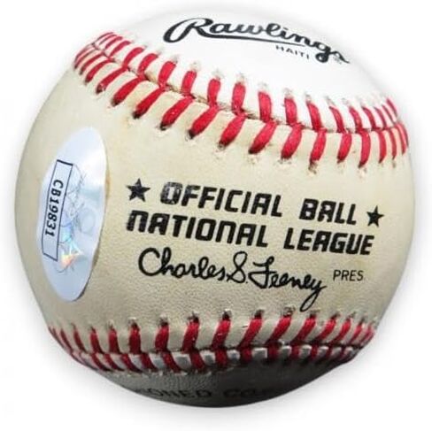 Stan Musial Signed Autographed NL Baseball Cardinals Legend JSA CB19831 - Baseball Slabbed Autographed Cards in Saudi Arabia