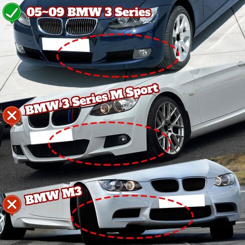 Q1-TECH, 9PCS Front Bumper Lip & Side Skirt Extensions Diffuser Compatible with 2007-2010 BMW 3-Series E92 E93 328i 328xi 335i 335xi, Front Lip Spoiler Body Splitter ABS (Painted Carbon) in Saudi Arabia