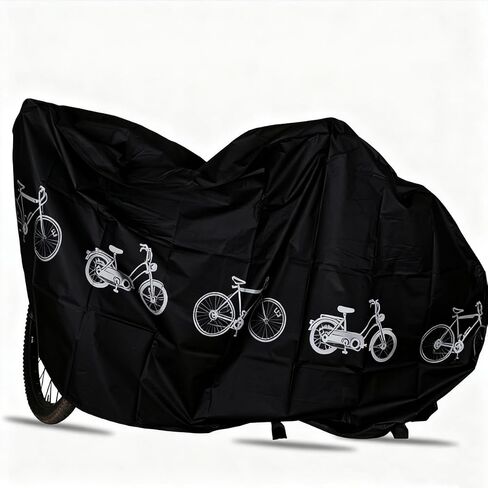 1 PCS Bike Cover,Outdoor Storage Waterproof Bicycle Cover Applies to Mountain/Road/City/Electric Bike/Ebike （78.7*39.3in） in Saudi Arabia
