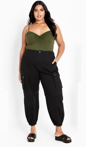City Chic Women's Plus Size Halo Pant in Saudi Arabia