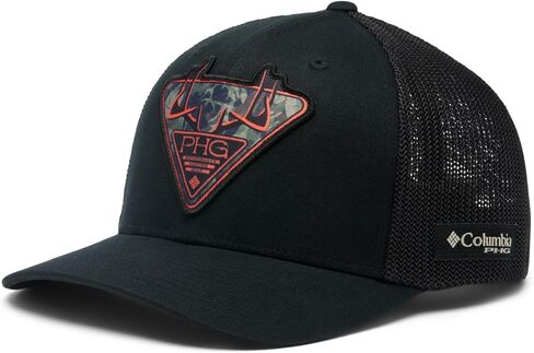 Columbia Unisex PHG Antlers Mesh Ball Cap, Sahara/Grill/Delta Hunter Diamond, S/M in Saudi Arabia