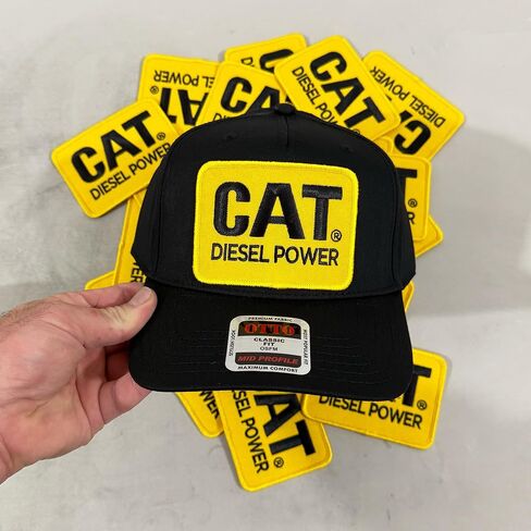 قبعة سائق شاحنة كلاسيكية من CAT Diesel Power Patch | قبعة بيسبول عالية الجودة للرجال والنساء in Kuwait