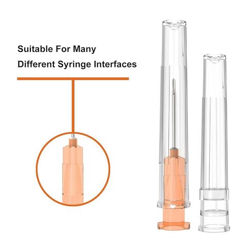 22 Gauge 1.5 بوصة إبرة ملفوفة بشكل فردي ، 100 PCS Luer Lock Needles الإكسسوارات الصناعية (22G 1.5 بوصة) in Kuwait