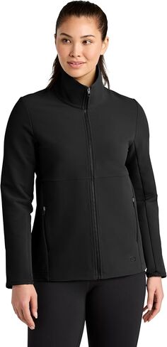 OGIO Women's Kinetic Soft Shell | Lightweight Water Resistant Jacket for Women, Zip Up Athletic Jacket for Casual Wear in Saudi Arabia