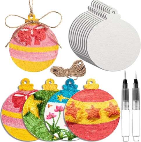 Wonderjune 40 PCS Poam Mode Painture Paper for Praitts ، 4 "× 4" أوراق ورق الرغوة السحرية مع الأقلام الفرش in Saudi Arabia