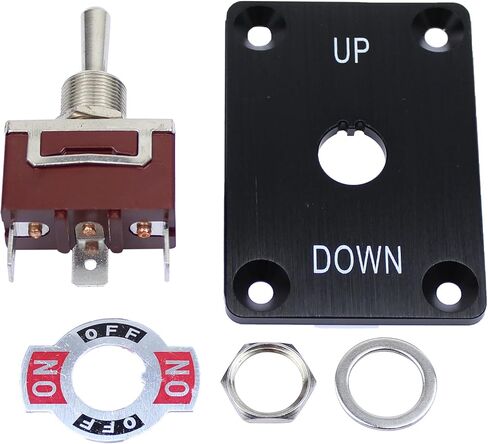 ApplianPar Marine Rocker Toggle Switches for Boat 12V 15A On Off On Up Down 3Pin Momentary Panel Control Trim Switch in Saudi Arabia