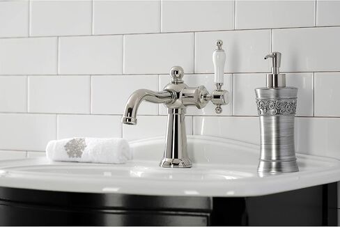 Kingston Brass KS154KLPB Nautical Bathroom Faucet, Polished Brass 4.5 x 6.31 x 8.81 in Saudi Arabia