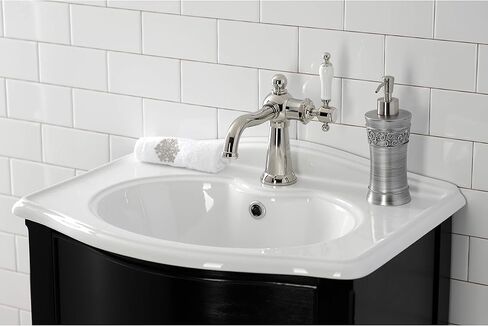 Kingston Brass KS154KLPB Nautical Bathroom Faucet, Polished Brass 4.5 x 6.31 x 8.81 in Saudi Arabia