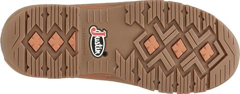 Justin Men's Corbett 5" Lace-Up Waterproof Work Boot in Saudi Arabia