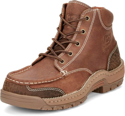 Justin Men's Corbett 5" Lace-Up Waterproof Work Boot in Saudi Arabia