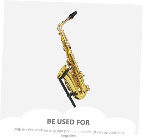 حامل ساكسفون ألتو من TIDTALEO، حامل ساكسفون صلب للتخزين والعرض، حامل حامل محمول مناسب للمعارض والاستخدام المنزلي، هدية عملية للموسيقيين in Kuwait