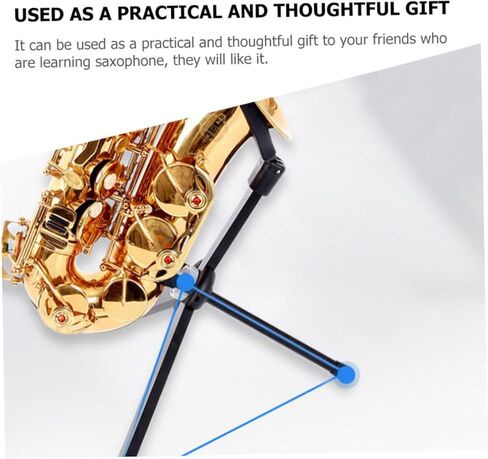 حامل محمول قابل للطي ألتو ساكسفون حامل مانع للانزلاق لغرف الموسيقى المنزلية ومتاجر الأداء مع تصميم مستقر وسهولة التخزين in Kuwait