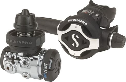 MK17 EVO 2 Int/S620 نظام منظم SCUBA TI ، مرحلة أول مرحلة من المرحلة الثانية من الحجاب الحاجز والمرحلة الثانية خفيفة الوزن مع لسان حال HI-FLOW in Saudi Arabia