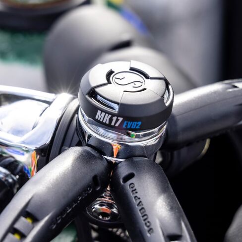 MK17 EVO 2 Int/S620 نظام منظم SCUBA TI ، مرحلة أول مرحلة من المرحلة الثانية من الحجاب الحاجز والمرحلة الثانية خفيفة الوزن مع لسان حال HI-FLOW in Saudi Arabia