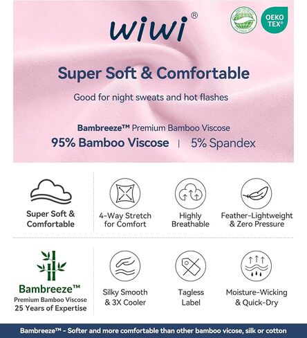 Wiwi Womenslessless Pajama Set Summer Sleepwear Soft PJS مجموعات Tank Top Shorts Loungewear Viscose من الخيزران S-XXL in Saudi Arabia