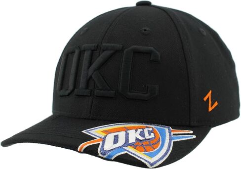 قبعة Snapback قابلة للتعديل مرخصة رسميًا من ZHATS NBA باللون الأسود in Kuwait