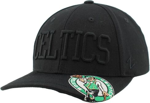 ZHATS NBA Officially Licensed Adjustable Snapback Hat Contender Black in Saudi Arabia
