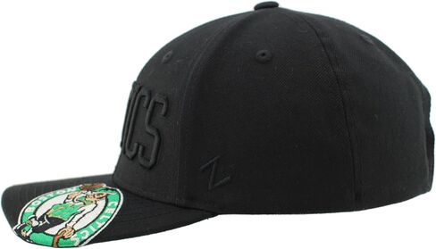 ZHATS NBA Officially Licensed Adjustable Snapback Hat Contender Black in Saudi Arabia