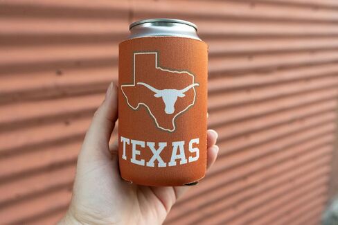 Desert Cactus University of Texas Can Insulator Beverage Cooler 2 Pack Foam Beverage Holder Longhorns UT Austin (2 Pack Can) in Kuwait