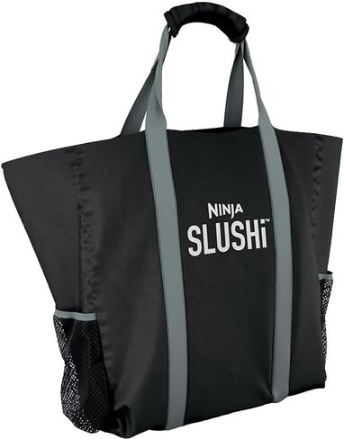 Ninja FS300 Slushi 72oz. حزمة Frozen Drink & Slushie Machine (متجددة) مع Deco Essentials زجاجة ماء قابلة للانهيار BPA Free 24oz رمادي/غير قانوني و 1 سنة CPS حماية محسنة in Kuwait