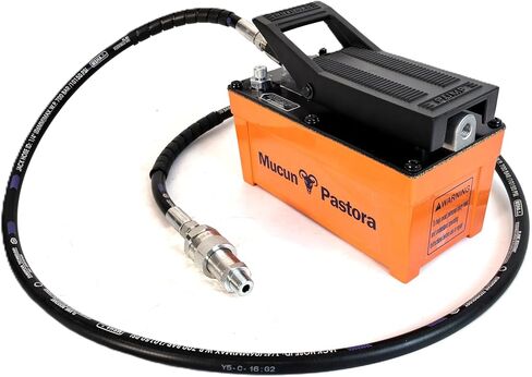 المضخة الهيدروليكية الهيدروليكية 10000 رطل 1.7 لتر ، مخرج زيت 3/8 "، 2 × 6 × 6.5 قدم ، مضخة هيائية هيدروليكية هيائية ، أحمر in Kuwait