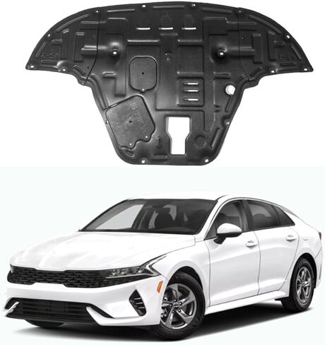 Steel Engine Splash Shield Fit for KIA K5 2021 2022 2023 2024 2025 Front Skid Plate Heavy-Duty Lower Engine Cover Guard Fit for K5 Engine Shield w/Screw Hardware in Saudi Arabia