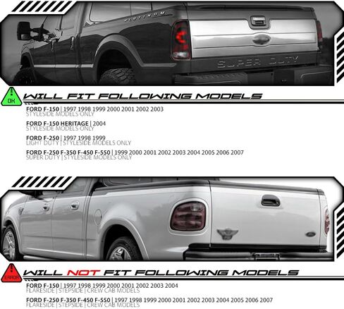 EPIC LIGHTING AMOE Replacement Signal Lights Compatible with Ford 97-00 F-150 01-03 F-150 XL XLT Lariat King Ranch 97-02 Expedition 97-99 F-250 LD [ FO2550118 F75Z13201AC FO2551118 F75Z13200AC ] Pair in Kuwait