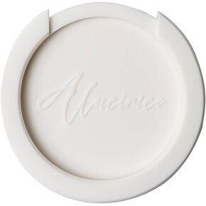 White Feedback Suppressor, Guitar Soundhole Cover, Flexible, Tapered Contour, Fits 4 inch Diameter in Saudi Arabia