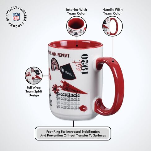 The Memory Company Officially Licensed NFL - Chicago Bears 15oz Team Spirit Mug in Saudi Arabia