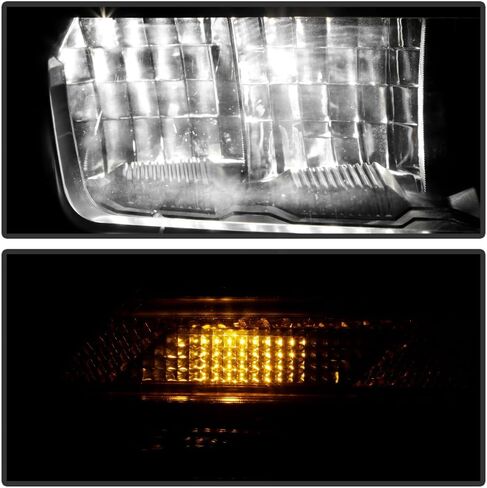 KEEKPO - For 2022 2023 2024 Toyota Tundra w/Halogen Signal LED Reflector Headlight Headlamp Replacement Driver Side in Kuwait