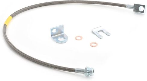 Extended Front Stainless Brake Lines for Jeep Wrangler TJ YJ 87-06 / Jeep Cherokee XJ 84-01 4-6" Lift in Kuwait