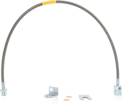 Extended Front Stainless Brake Lines for Jeep Wrangler TJ YJ 87-06 / Jeep Cherokee XJ 84-01 4-6" Lift in Kuwait