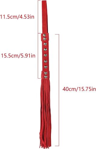 MioCloth Horse Whip Real Leather Riding Crop Equestrianism Whip Flogger Costume Accessory for Horse Training in Saudi Arabia