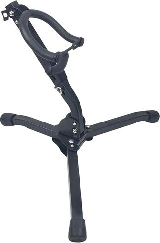 Alto/tenor Sax Stand Saxophone Holder Rack Versatile Anti Slip Lightweight Stable Tripod Stand Metal Triangle Base Foldable in Kuwait