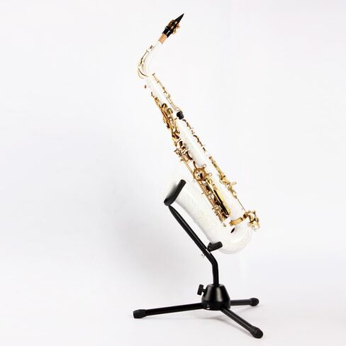 Aramox Alto Saxophone Tripod Holder Stand for Tenor Alto Sax Flute and Clarinet EVA Soft Cover Included for Sax in Saudi Arabia