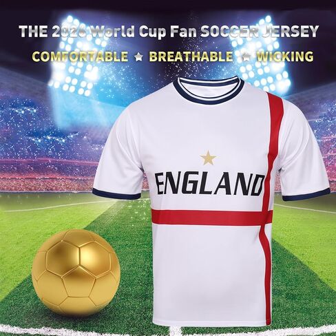 DIBEI Fan Soccer Jersey لـ UEFA Euro 2024 Fan Soccer Jersey - فرنسا وألمانيا وإنجلترا وإسبانيا وكرواتيا والبرتغال in Kuwait