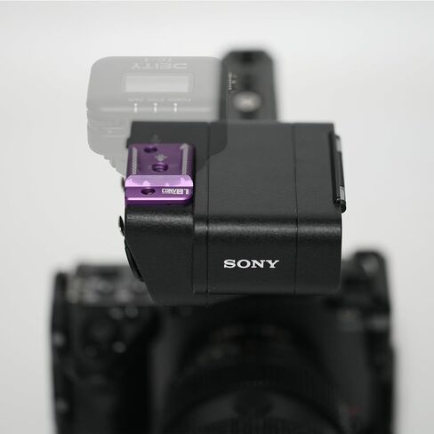 مجموعة ملحقات الصوت XLR لجهاز Sony FX3/FX2/FX30 - مقبض ميكروفون مع محول تركيب الحذاء البارد وقطع الغيار in Kuwait