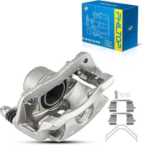 PHILTOP Brake Caliper Front Compatible with 2002-2004 Honda CR-V, 2003-2011 Honda Element, 19-B2662, 19-B2663 in Kuwait