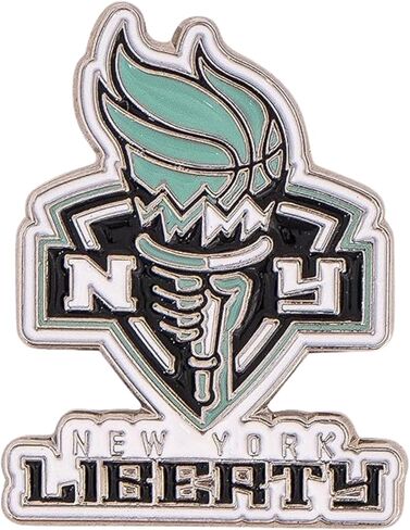 دبوس طية صدر السترة من ديزرت كاكتوس نيويورك ليبرتي شعار فريق WNBA، مينا الرابطة الوطنية لكرة السلة مصنوع من المعدن (دبوس طية صدر السترة) in Saudi Arabia