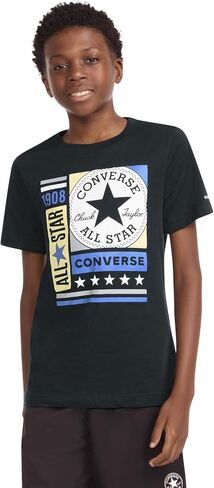 Converse Boys' Short Sleeve Box Lockup T-Shirt in Saudi Arabia
