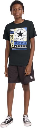 Converse Boys' Short Sleeve Box Lockup T-Shirt in Saudi Arabia