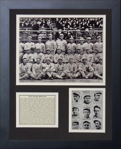 Legends Never Die "1919 Chicago White Sox Framed Photo Collage, 11 x 14-Inch in Saudi Arabia