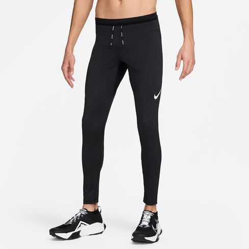 Nike AeroSwift Men's Dri-FIT ADV Running Tights (Black/Summit White, FN3367-010) Size X-Large in Saudi Arabia