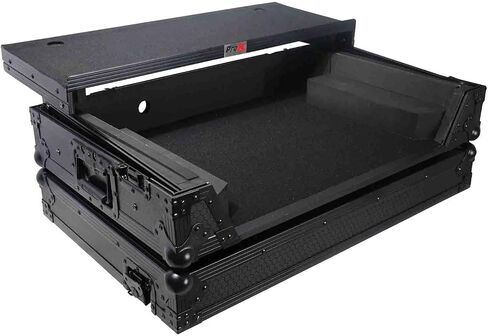 ProX Flight Case For RANE ONE DJ Controller with Sliding Laptop Shelf, 1U Rack, and Wheels - High-Density Protective Foam for Interior Support - Finish on Laminated 3/8" Plywood - XS-RANEONE WLT in Saudi Arabia