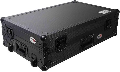 ProX Flight Case For RANE ONE DJ Controller with Sliding Laptop Shelf, 1U Rack, and Wheels - High-Density Protective Foam for Interior Support - Finish on Laminated 3/8" Plywood - XS-RANEONE WLT in Saudi Arabia