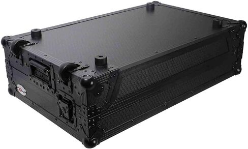 ProX Flight Case For RANE ONE DJ Controller with Sliding Laptop Shelf, 1U Rack, and Wheels - High-Density Protective Foam for Interior Support - Finish on Laminated 3/8" Plywood - XS-RANEONE WLT in Saudi Arabia
