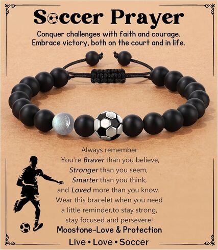 JoycuFF Basketball Soccer Baseball Bracelet Gifts for Teens,Bracelet Gifts for Teenage,Ideas Teen Gift for Christmas Graduation Birthday in Saudi Arabia