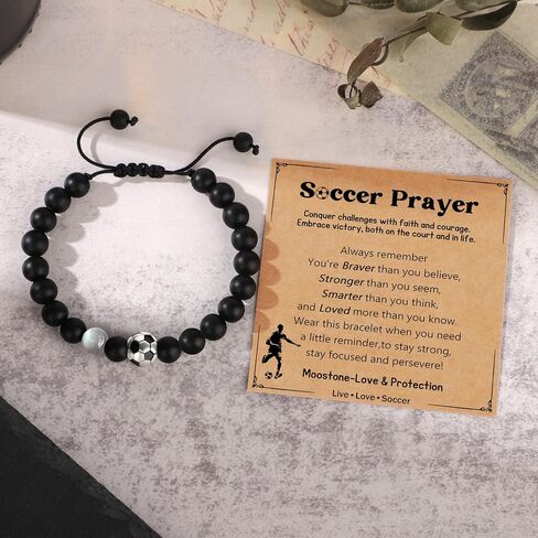 JoycuFF Basketball Soccer Baseball Bracelet Gifts for Teens,Bracelet Gifts for Teenage,Ideas Teen Gift for Christmas Graduation Birthday in Saudi Arabia