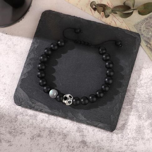 JoycuFF Basketball Soccer Baseball Bracelet Gifts for Teens,Bracelet Gifts for Teenage,Ideas Teen Gift for Christmas Graduation Birthday in Saudi Arabia