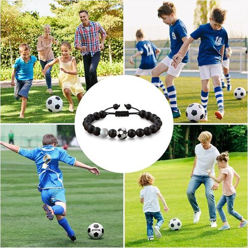 JoycuFF Basketball Soccer Baseball Bracelet Gifts for Teens,Bracelet Gifts for Teenage,Ideas Teen Gift for Christmas Graduation Birthday in Saudi Arabia